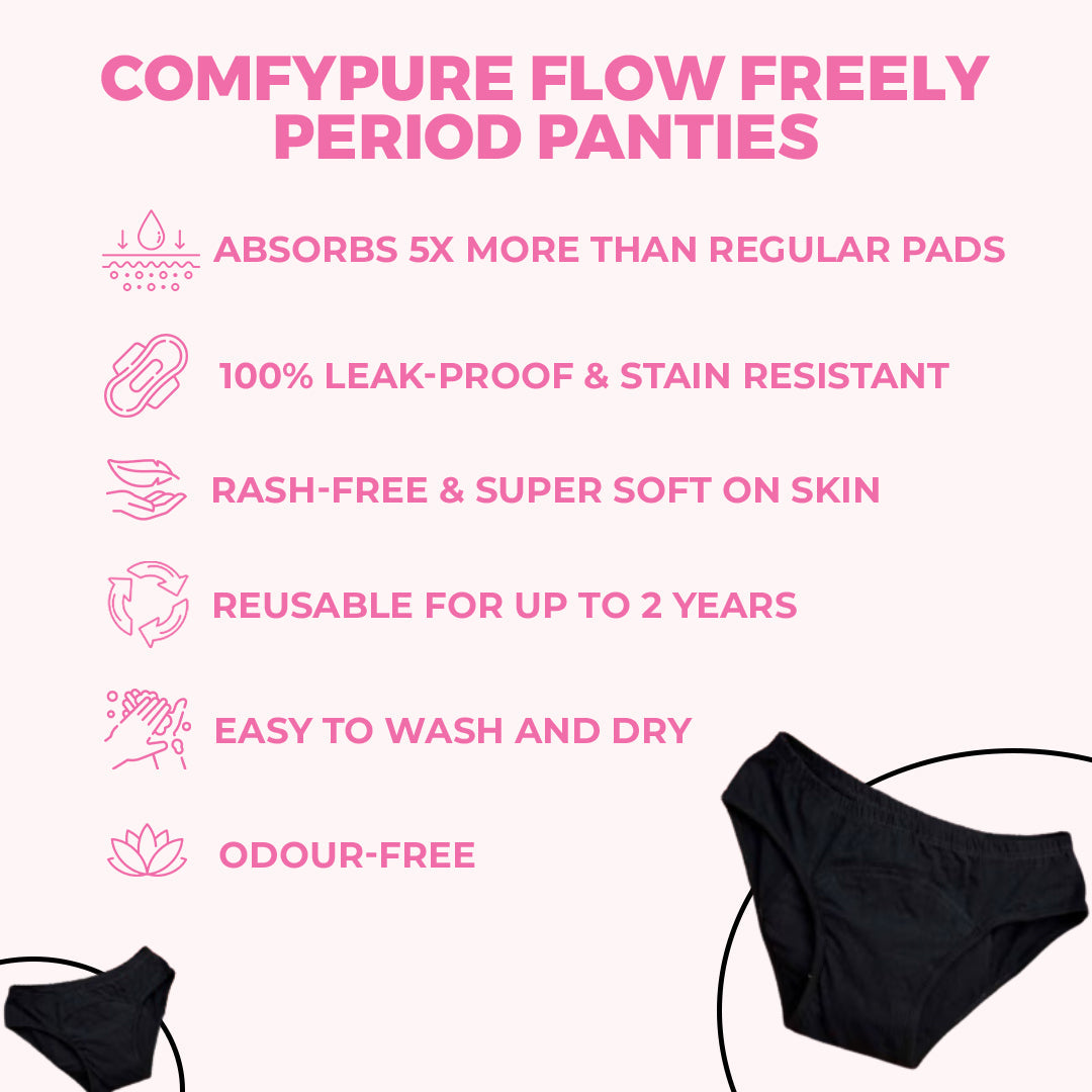 Reusable Period Panties (Free Delivery 🚚)