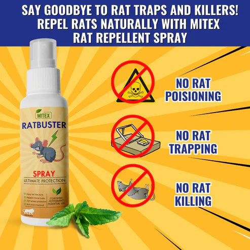 Ratbuster Spray Prevents Rat Attacks (Buy 1 Get 2 Free) (Free Delivery 🚚)