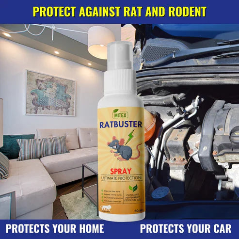 Ratbuster Spray Prevents Rat Attacks (Buy 1 Get 2 Free) (Free Delivery 🚚)