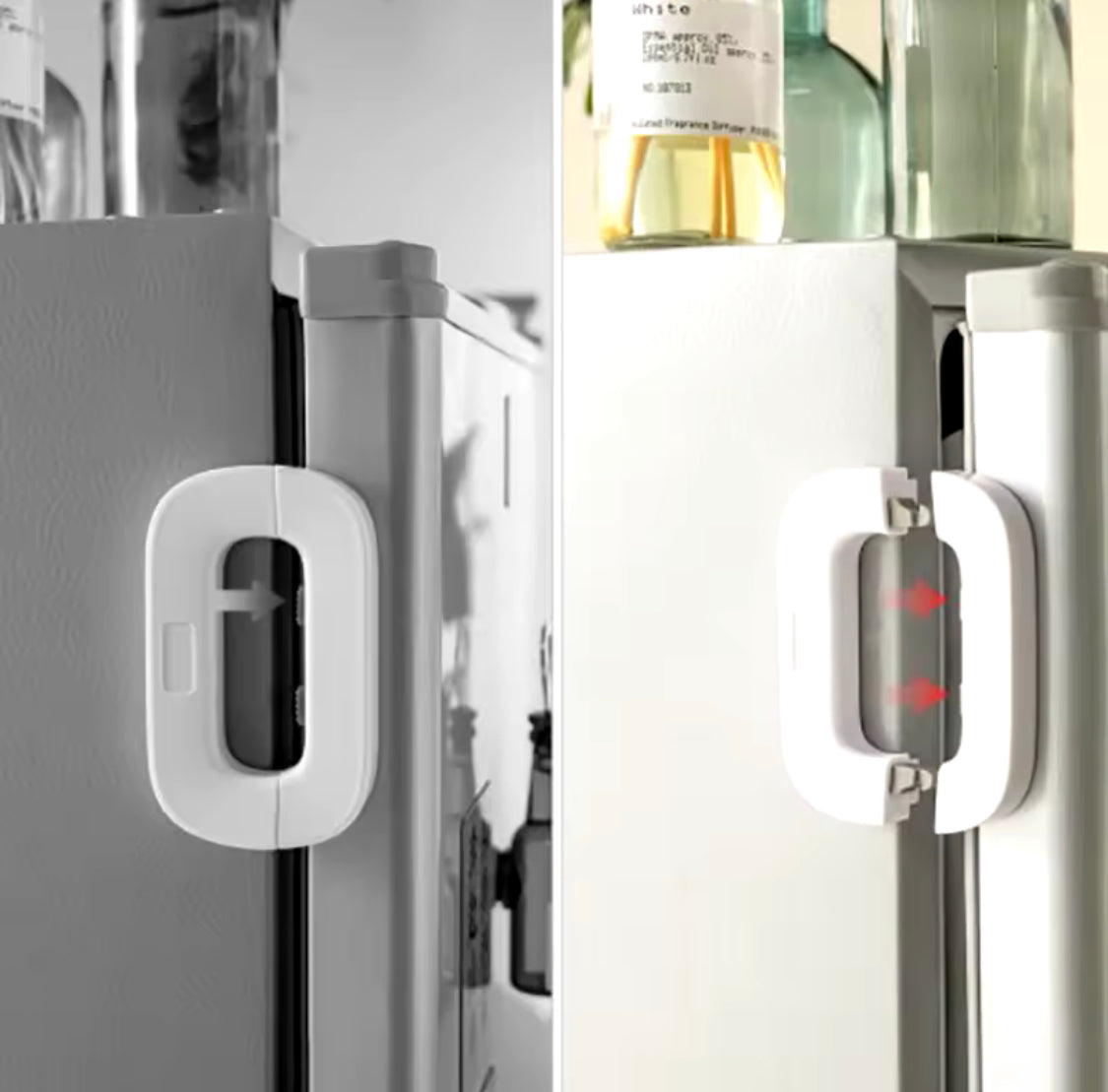 Multifunctional Fridge Door Drawer Lock, Household Refrigerator Lock, Baby Security Cabinet Lock (Free Delivery🚚)