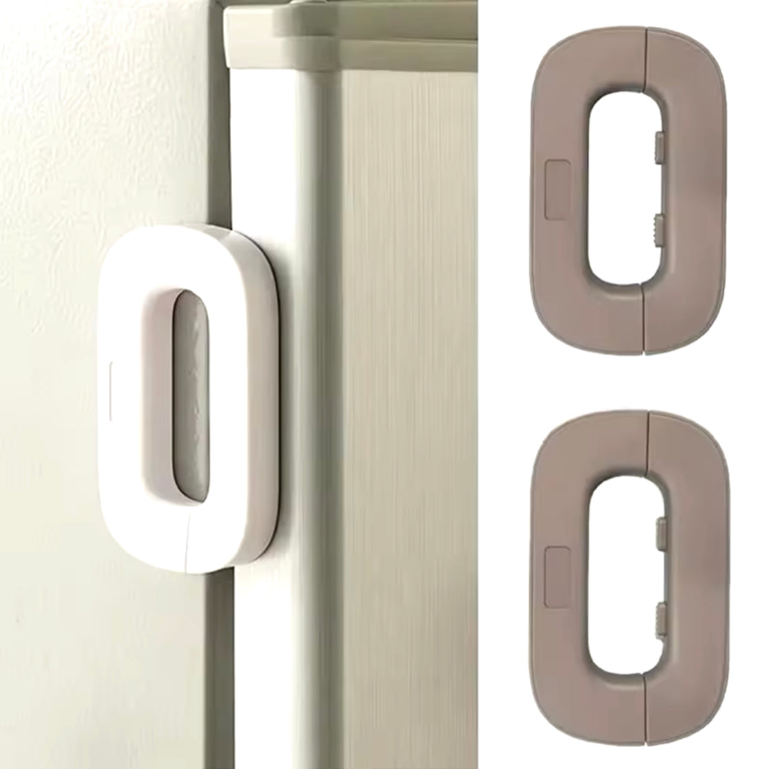 Multifunctional Fridge Door Drawer Lock, Household Refrigerator Lock, Baby Security Cabinet Lock (Free Delivery🚚)