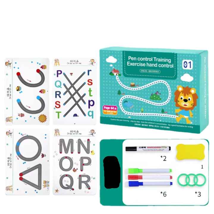 Magical Tracing Workbook Reusable Toddler Learning Toys (Free Delivery 🚚