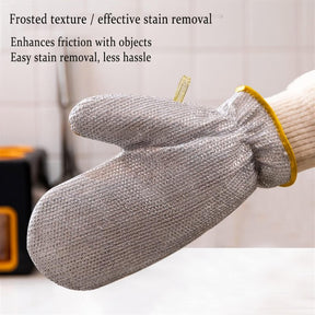 Steel Wire Dishwashing Cleaning Gloves