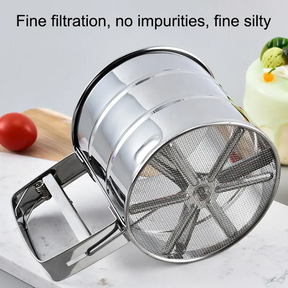 Stainless Steel Flour Sifter (Free Delivery 🚚)