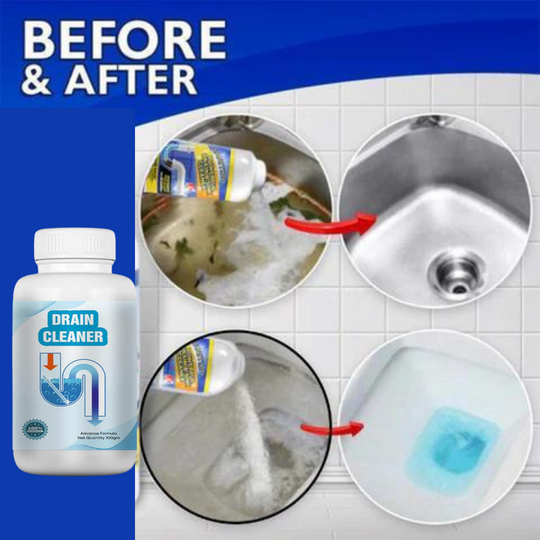 Powerful Drainage, Sinks & Pipes Blockage Removal Powder (Free Delivery 🚚)