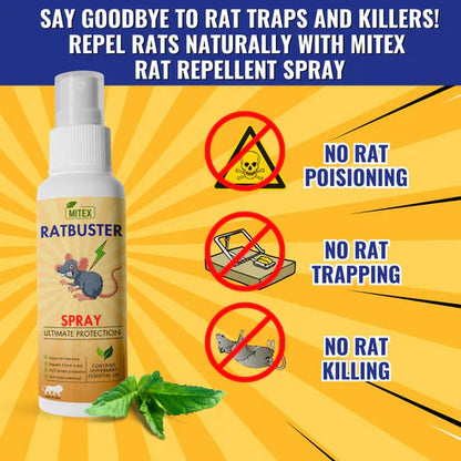 Ratbuster Spray Prevents Rat Attacks (Buy 1 Get 2 Free) (Free Delivery 🚚)
