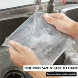 MULTIPURPOSE WIRE DISHWASHING RAGS FOR WET AND DRY