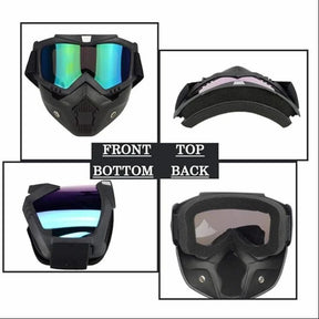 ANTI UV400 GOGGLE FACE MASK (Free Delivery 🚚)