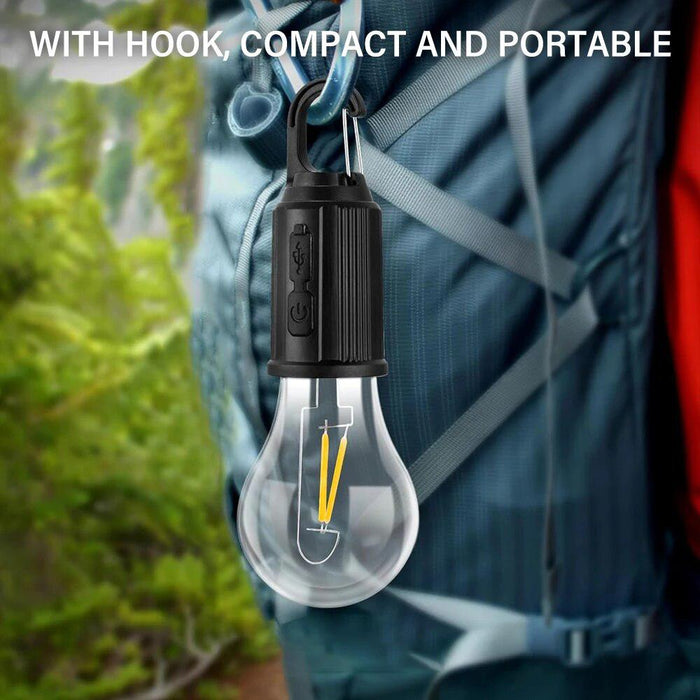 LED Rechargeable Waterproof Solar Camping Lamp