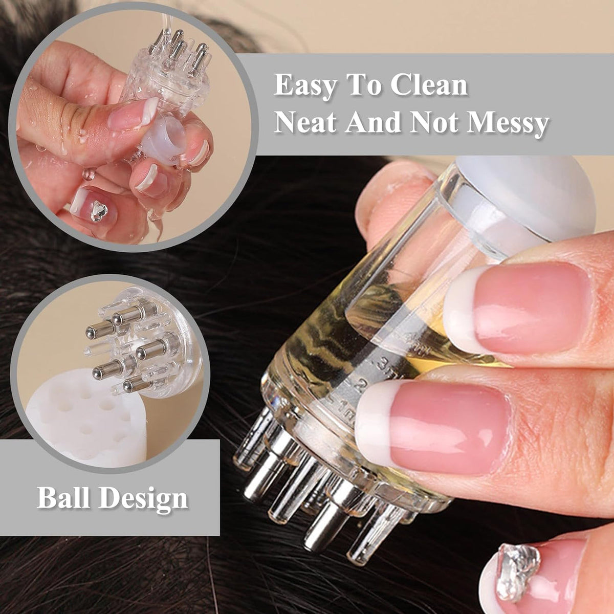 Portable Scalp Applicator