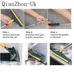 2 In 1 Long Handle Window Cleaning Brush (Free Delivery 🚚)