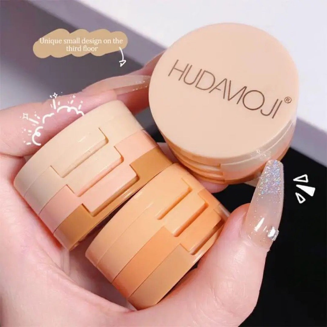 3 In 1 Matte Highlighter & Blush Palette Kit (Free Delivery 🚚)