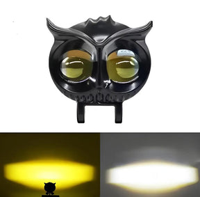 Owl Shape Design Motorcycle Led Fog Light (Free Delivery 🚚)