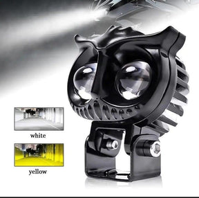 Owl Shape Design Motorcycle Led Fog Light (Free Delivery 🚚)