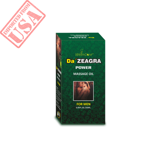 Da Zeagra Oil Power Massage Oil Extra Hard Herbal 25ml (Free Delivery 🚚)