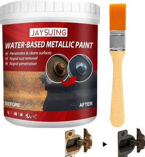 Water-Based Metal Rust Remover Metallic Paint With Free Brush