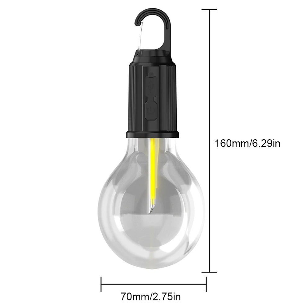 LED Rechargeable Waterproof Solar Camping Lamp