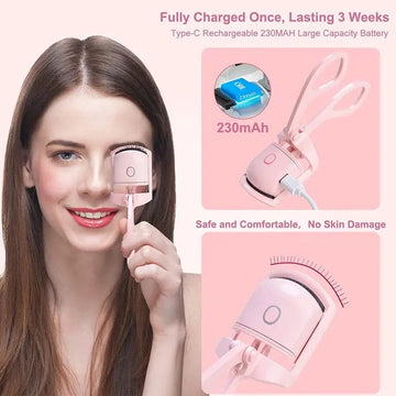 PORTABLE EYELASH ELECTRIC CURLER