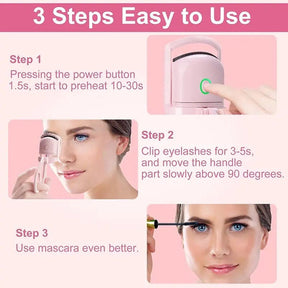 PORTABLE EYELASH ELECTRIC CURLER