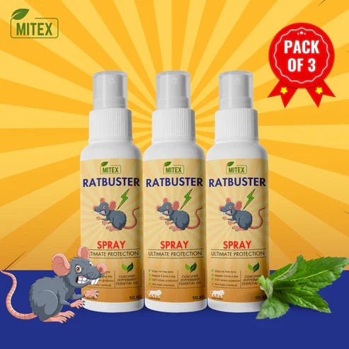 Ratbuster Spray Prevents Rat Attacks (Buy 1 Get 2 Free) (Free Delivery 🚚)
