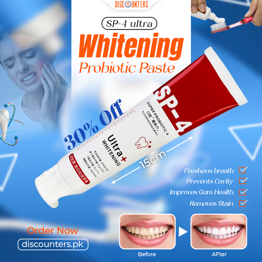 SP-4 ultra Whitening Probiotic Paste (Free Delivery 🚚)
