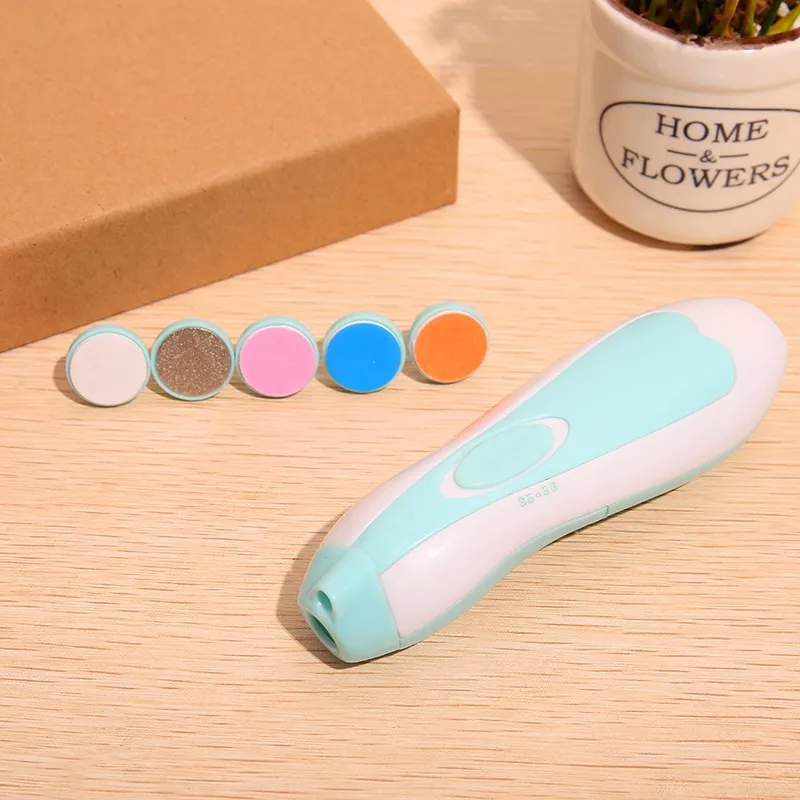 SIX-IN-ONE MULTI HEAD BABY NAIL TRIMMER